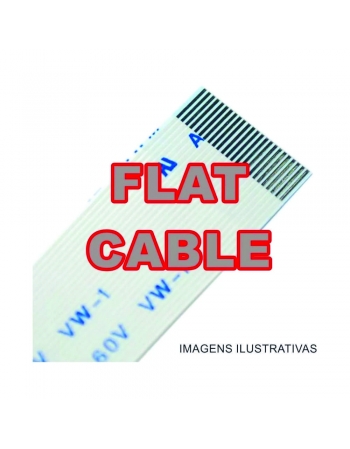 CABO FLAT CABLE 20 X 200 MM 1.25MM INVERTIDO