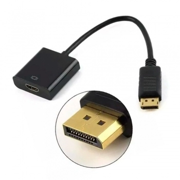 Adaptador DisplayPort para HDMI 4K Slim - Exbom