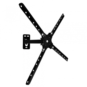 SUPORTE PARA TV LCD, LED E 3D BI ARTICULADO DE 10" A 60" - COR PRETA