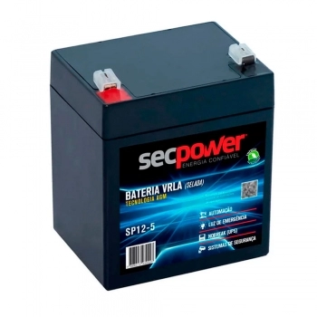 BATERIA SELADA 12V 5AH SP12-5 SECPOWER