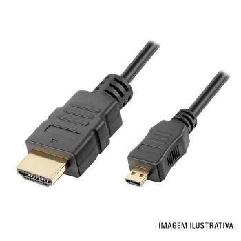 CABO HDMI MICRO + HDMI 2.0 4K 3M