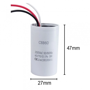 CAPACITOR POLIPROPILENO 4 + 6 X 25VAC