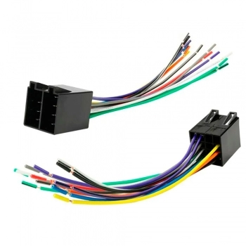 CONECTOR CHICOTE 16 VIAS MACHO UNIVERSAL