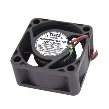 MICROVENTILADOR COOLER VENTOINHA 40x40x20 12VDC