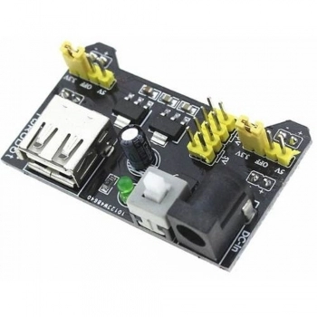 FONTE DE ALIMENTAÇÃO PROTOBOARD MB102 3.3V 5V