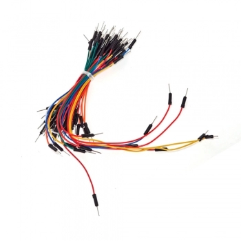 KIT CABOS JUMPER MACHO X MACHO COM 65 PÇS