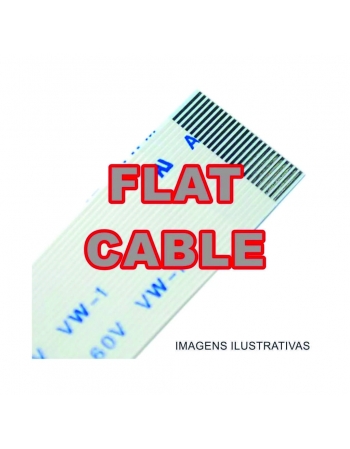 CABO FLAT CABLE 9 X 130 MM 1.25 MM