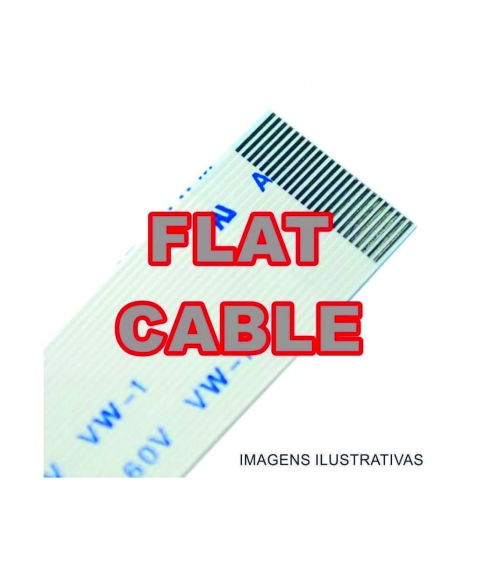 CABO FLAT CABLE 9 X 130 MM 1.25 MM