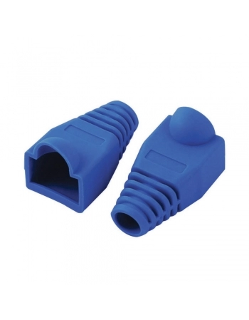 CAPA PARA CONECTOR RJ45 CAT5 E CAT-6 AZUL