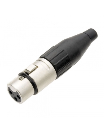 CONECTOR CANNON FEMEA PROFISSIONAL XLR