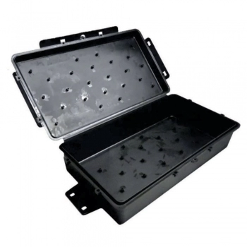 CAIXA HERMÉTICA LONGA VEDADA COMPLETA 32X17X8