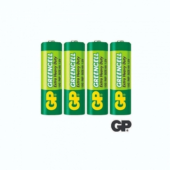 PILHA AA ZINCO CARVÃO GREENCELL CARTELA COM 4 UNIDADES