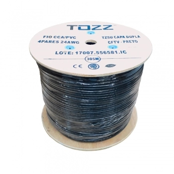 CABO DE REDE CAT5 TZ5 DUPLA CAPA COM 305 METROS