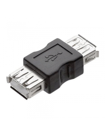 CONECTOR ADAPTADOR EMENDA USB A FEMEA + USB A FEMEA