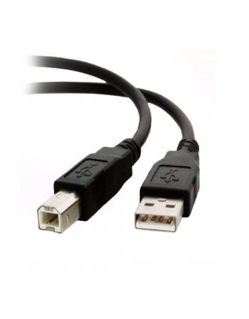 CABO PARA IMPRESSORA USB A MACHO + USB B MACHO COM 3 METROS