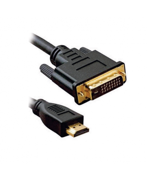 CABO HDMI + DVI MACHO COM FILTRO 1,5 METROS