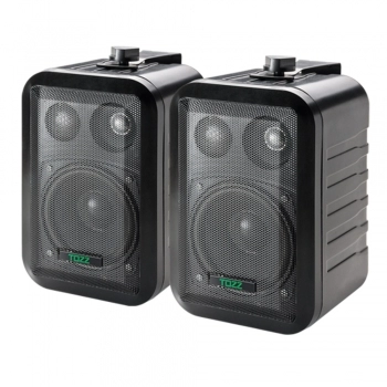 CAIXA ACÚSTICA PARA SOM AMBIENTE TZCA302 75W PRETA