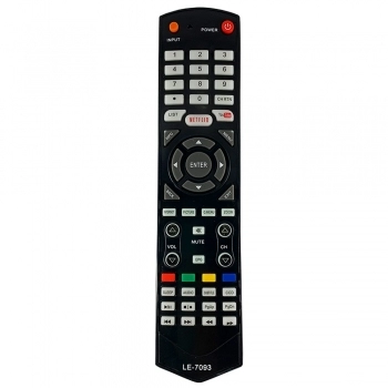 CONTROLE REMOTO TOSHIBA LCD YOUTUBE/NETFLIX LE-7093