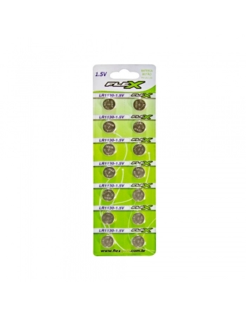 BATERIA ALCALINA LR1130 1,5V COM 14 BATERIAS