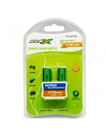 2 Pilhas Tipo AAA Recarregáveis GREEN 1.2V 1000mAH