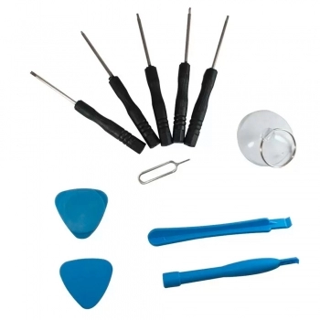 KIT FERRAMENTAS P/ SMARTPHONES 11 EM 1 ( BLISTER )