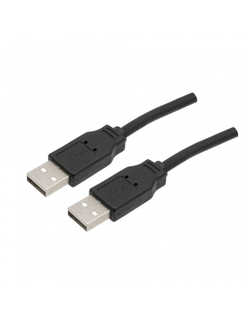 CABO EXTENSÃO USB MACHO + USB MACHO 2.0 1.8 METROS