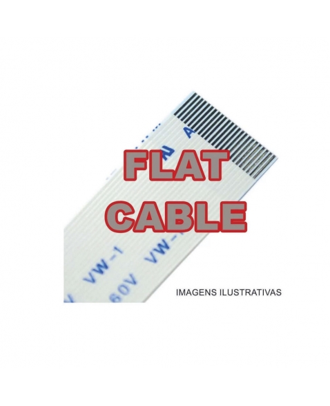 CABO FLAT CABLE 7 X 108 MM 1.25 MM