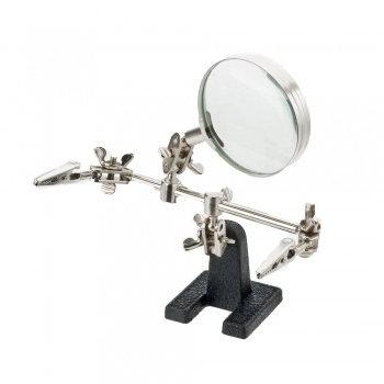 LUPA DE MESA E BANCADA COM GARRAS