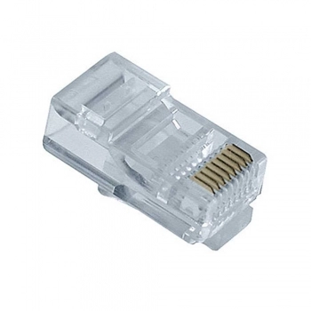 PLUG MODULAR 8X8 (RJ-45) CAT-6E