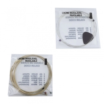 JOGO DE CORDAS N500 AÇO COM BOLINHA PARA VIOLÃO - NIG