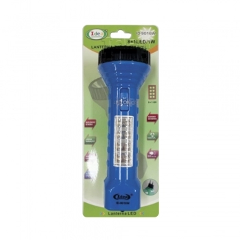 LANTERNA LED RECARREGÁVEL 8 + 1 LED