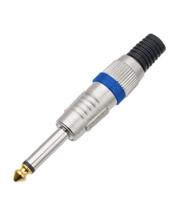 PLUG P10 MONO PROFISSIONAL PONTA GOLD AZUL TZPG13