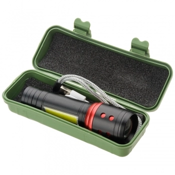 LANTERNA LED 7W RECARREGÁVEL USB ID-9594L