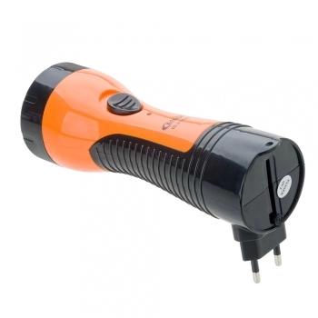 LANTERNA 1 LED 3W RECARREGAVEL