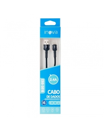 CABO DE DADOS CARREGAMENTO USB + MICRO USB 2,4A IPHONE 1 METRO