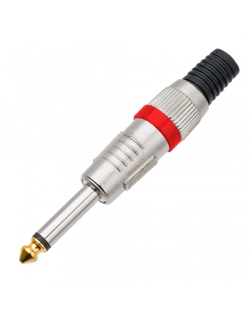 PLUG P10 MONO PROFISSIONAL PONTA GOLD VERMELHO TZPG13