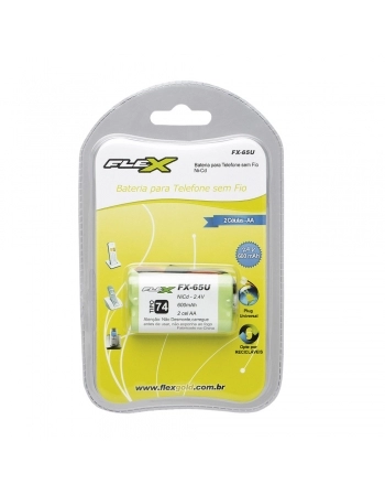 BATERIA RECARREGÁVEL NI-MH TIPO 74 2.4V 600 MAH