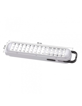 LUZ DE EMERGENCIA 42 LEDS RECARREGAVEL