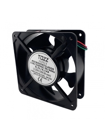 MICROVENTILADOR COOLER VENTOINHA 120x120x38 BIVOLT