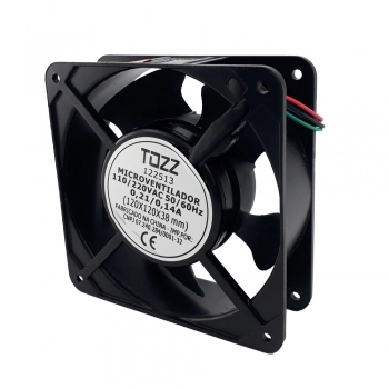 MICROVENTILADOR COOLER VENTOINHA 120x120x38 BIVOLT