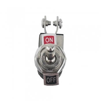 CHAVE ALAVANCA ON/OFF 2 POLOS 3A 250V KNH-1 EMBALAGEM COM 5