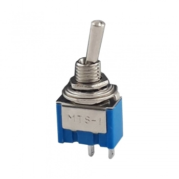 CHAVE ALAVANCA COMUTADORA 2 POLOS ON/OFF EMBALAGEM COM 10