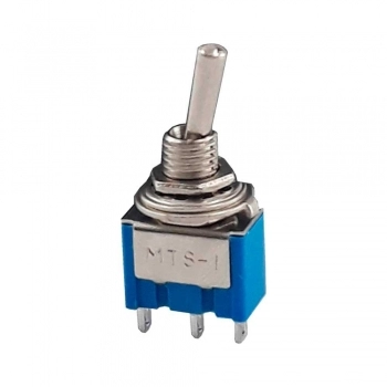 CHAVE ALAVANCA COMUTADORA 3 POLOS ON/OFF EMBALAGEM COM 10