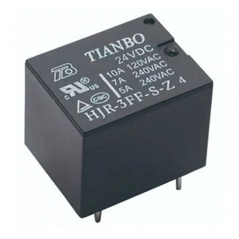 RELE 24VDC 10A 5 TERMINAIS