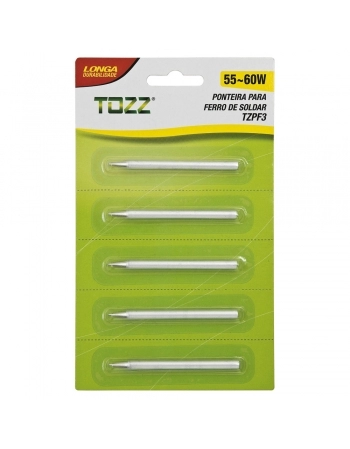 PONTA DE FERRO DE SOLDAR MOD. TZPF3 55~60W TOZZ