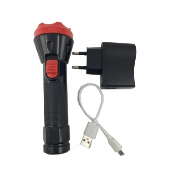 LANTERNA LED RECARREGAVEL 1 LED 3W ID-9887WN