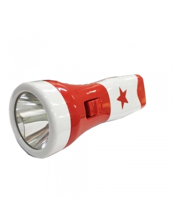 LANTERNA LED RECARREGAVEL 1 LED X 1 LED ID-6638W