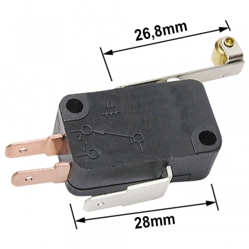 CHAVE MICRO SWITCH INVERSORA 15A 125/250V