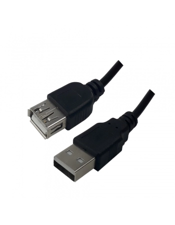 CABO EXTENSÃO USB A MACHO + USB A FEMEA COM FILTRO 2.0