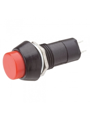 CHAVE BOTAO PUSH BOTTON PBS-11B SEM TRAVA VERMELHO